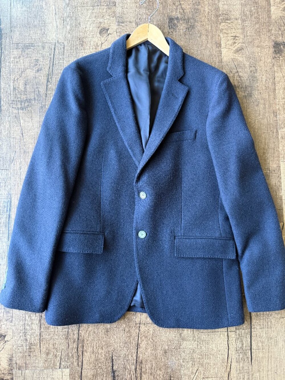 Officine Générale Men's 100% Cashmere Blazer/ Sports Jacket in Navy, Size 52FR